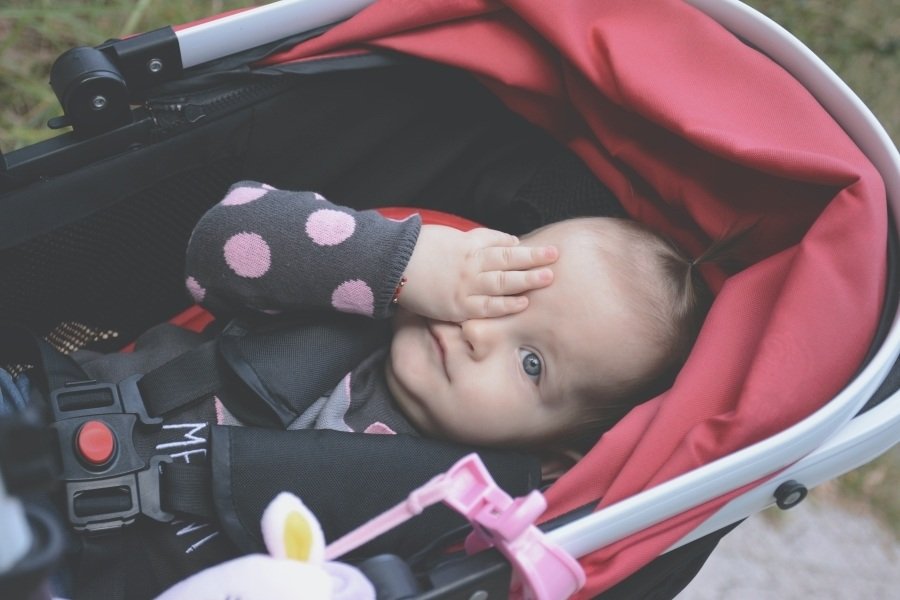 when can babies sit in strollers without car seat