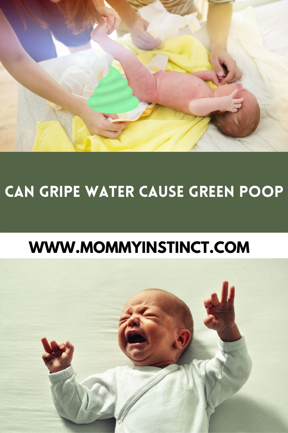 Can Gripe Water Cause Green Poop