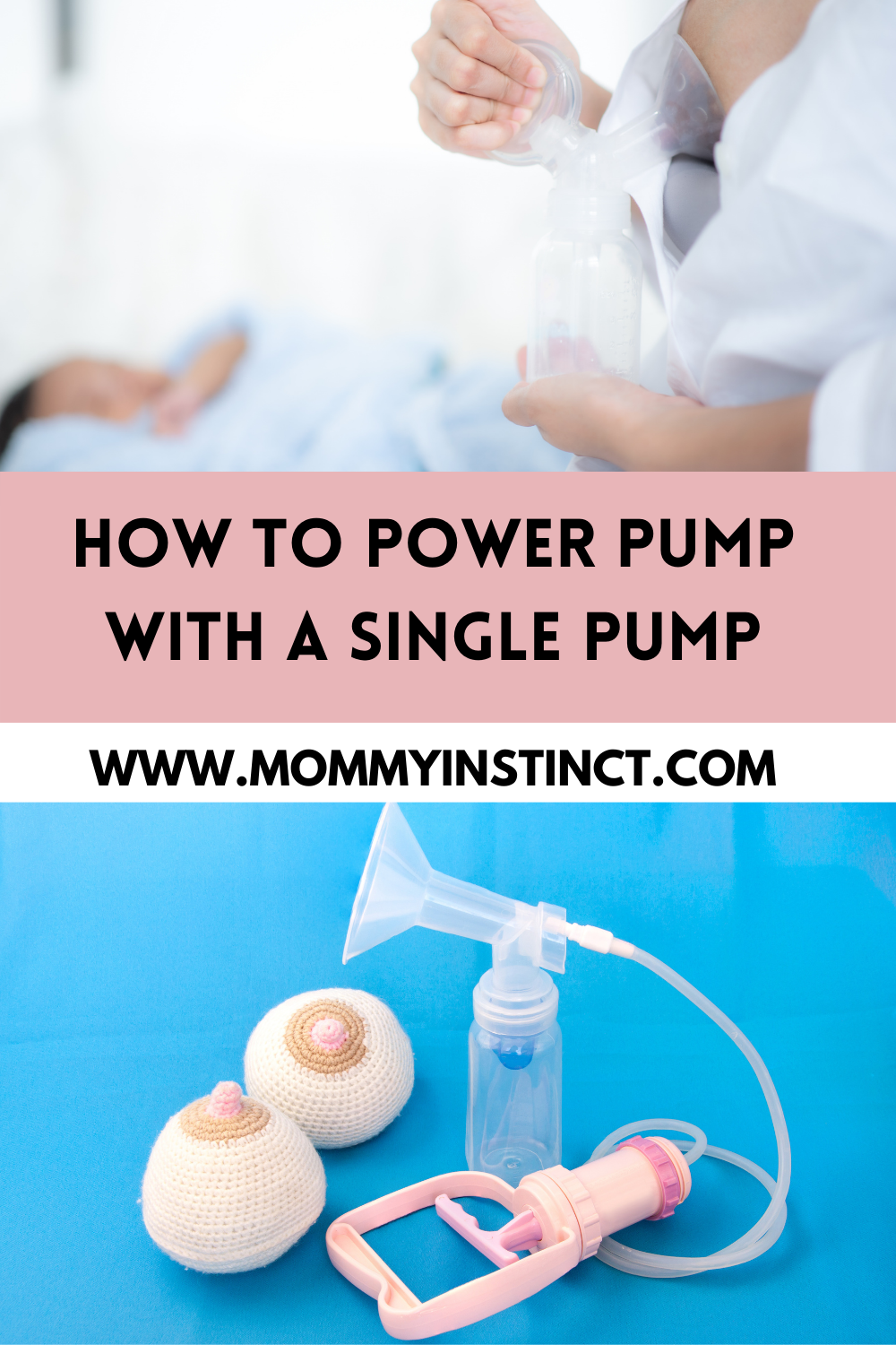 how to power pump with a single pump